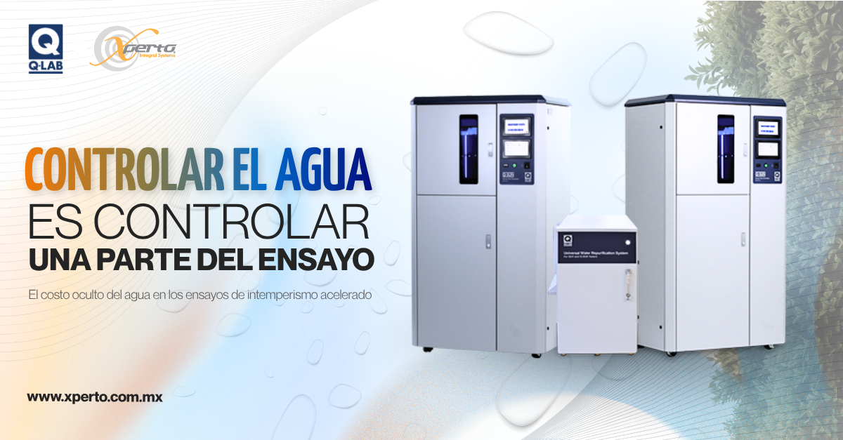 Sistema de repurificación de agua Q-Lab para equipos Q-SUN